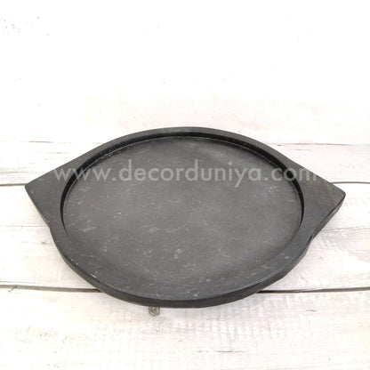 Soapstone Dosa Tawa - Seasoned (Treated) - SS31