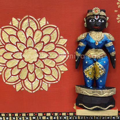 Wooden Wall Decor with Marapachi Dolls - MD09