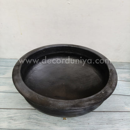 Black Clay Pot | Kerala Fish curry Pot - B121