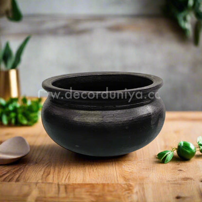 Black Clay Pot | S Type Model - B81