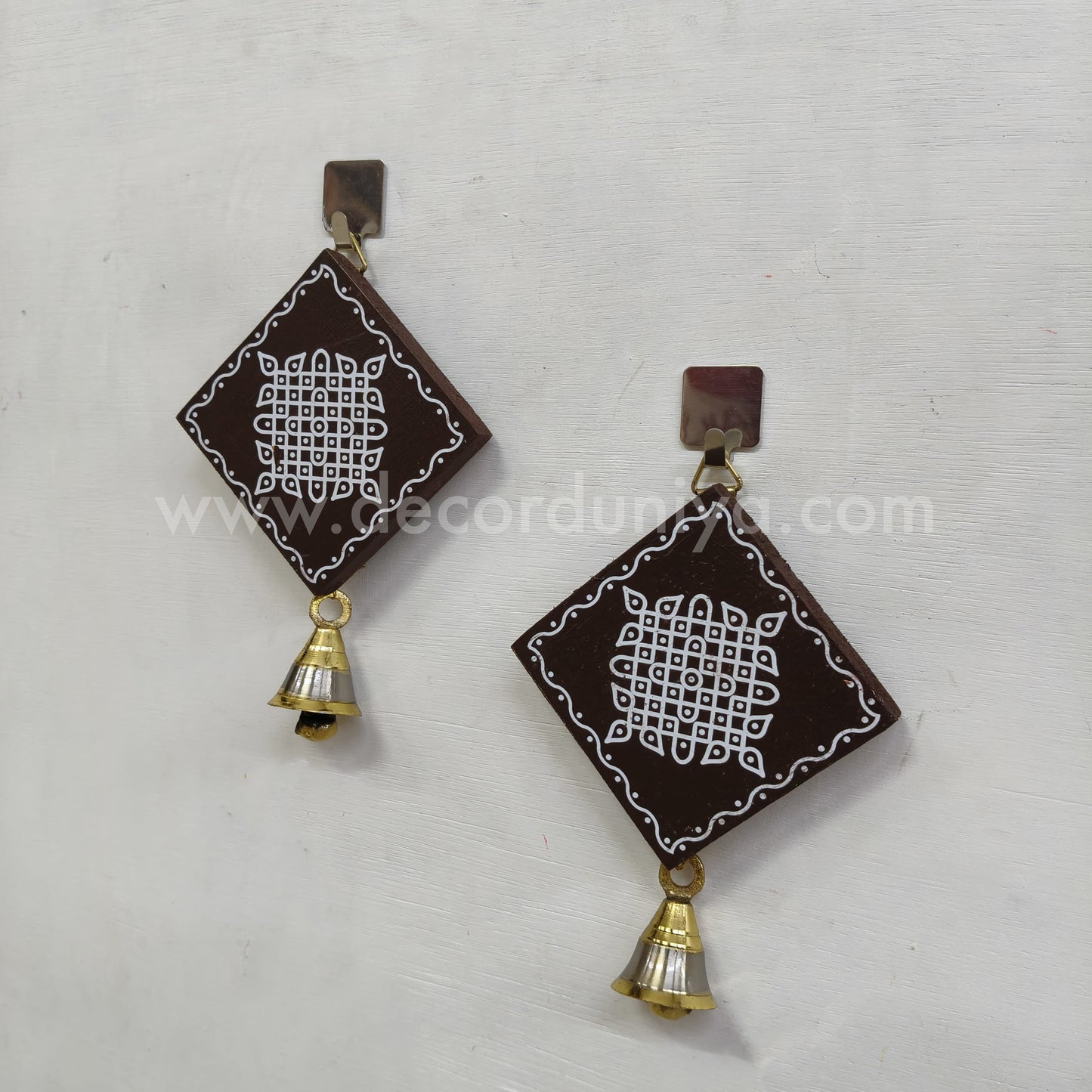 Kolam Hanging with Brass Bell - KW02