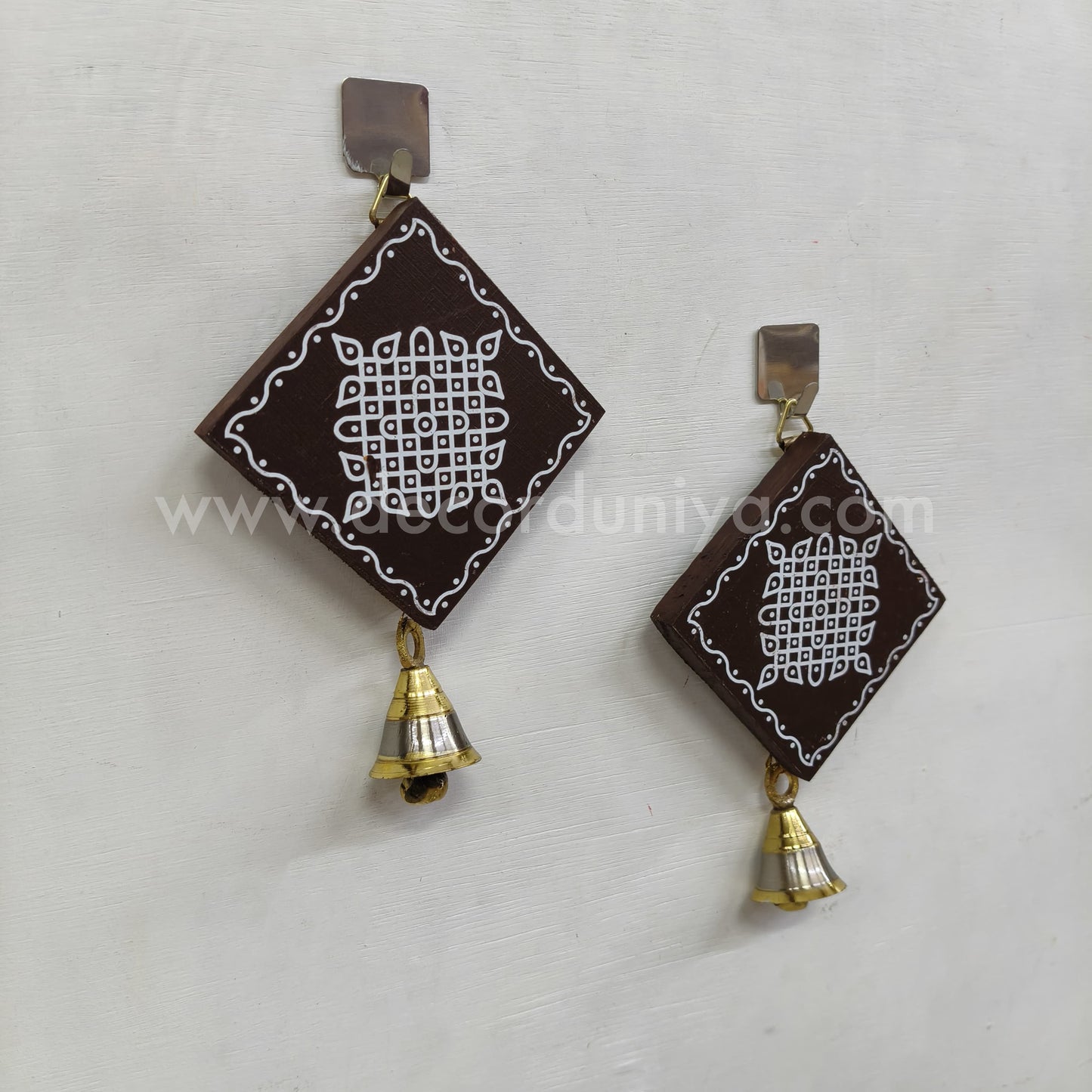 Kolam Hanging with Brass Bell - KW02