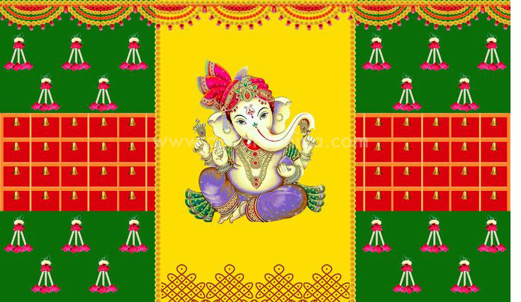 Pooja Backdrop - BD7