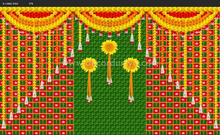 Pooja Backdrop - BD9