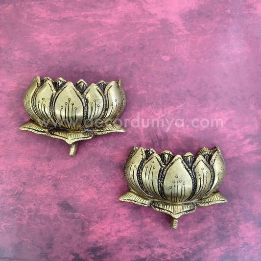 Brass Lotus Wall Hanging | RJ1022