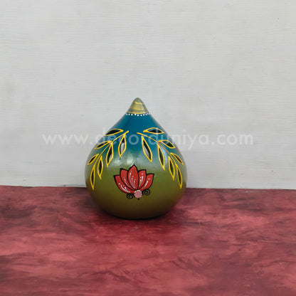 Hand Crafted Coconut Agal Vilakku - VSF1014