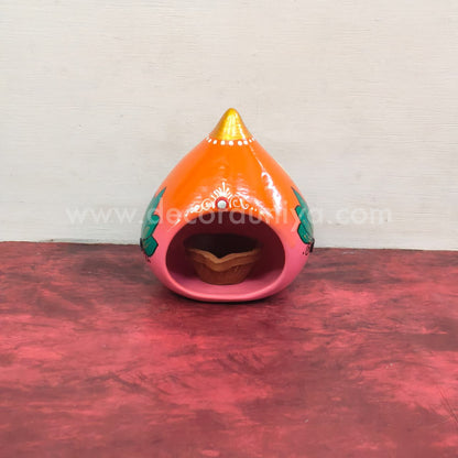 Hand Crafted Coconut Agal Vilakku - VSF1012