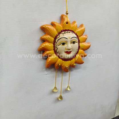 Hand Crafted Sun Face Hanging - VSF102