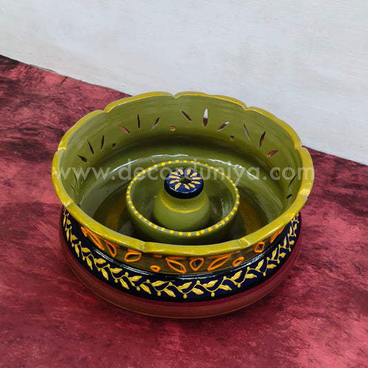 Hand Crafted Urili with Vilakku - VFS1073