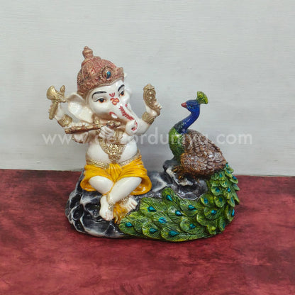 Ganesha with Peacock- CI15-PR