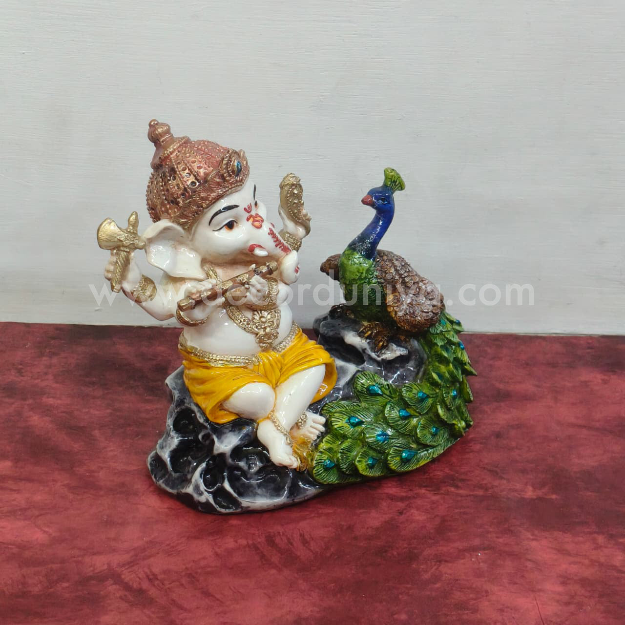 Ganesha with Peacock- CI15-PR
