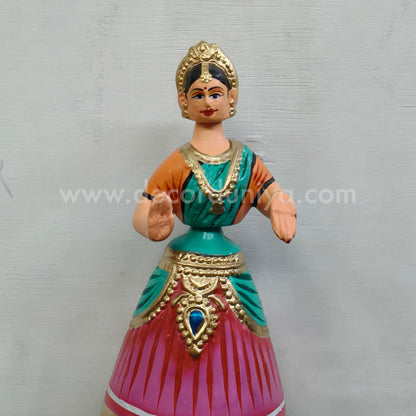 Thanjavur Dancing Doll | Height - 12 inches - TD123-PR