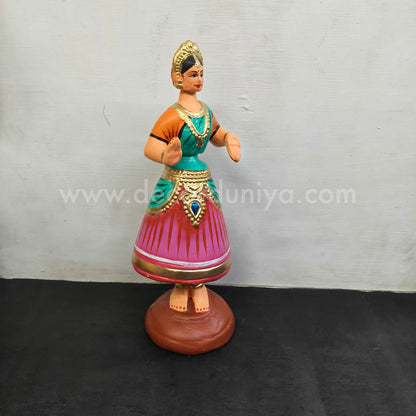 Thanjavur Dancing Doll | Height - 12 inches - TD123-PR