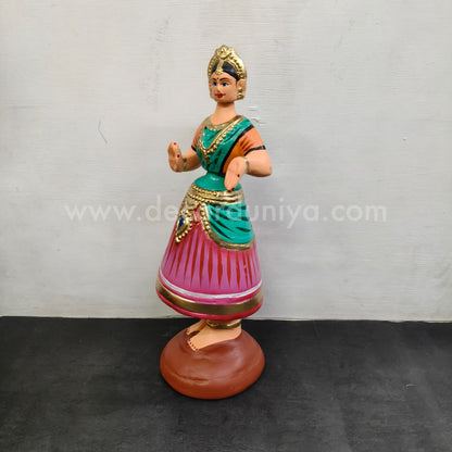 Thanjavur Dancing Doll | Height - 12 inches - TD123-PR