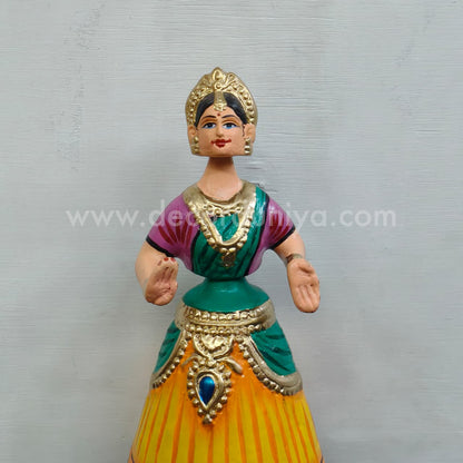 Thanjavur Dancing Doll | Height - 12 inches - TD122-PR