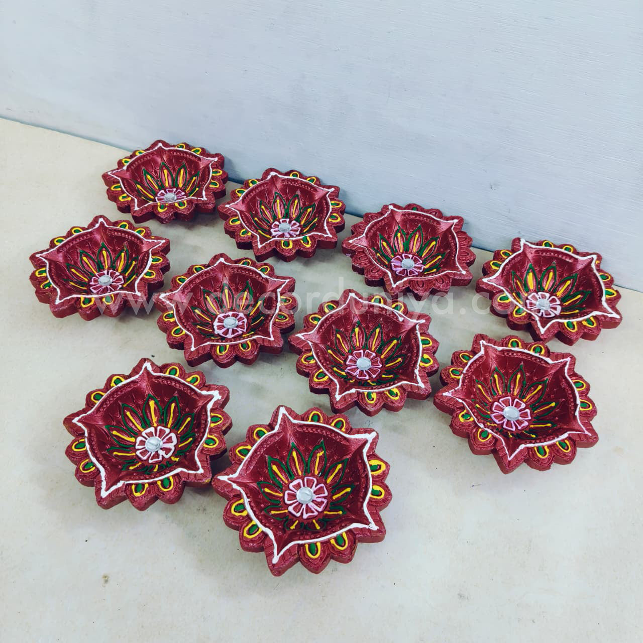 Clay Agal Vilakku Diya - OCT4- Set of 10 Nos