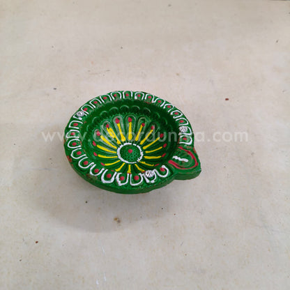 Clay Agal Vilakku Diya - OCT7- Set of 10 Nos