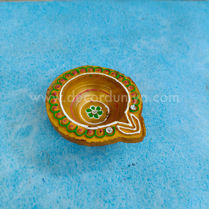 Clay Agal Vilakku Diya - OCT11- Set of 10 Nos