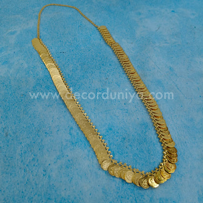 Gold Plated Coins Garland (Kasumalai)- NEW1