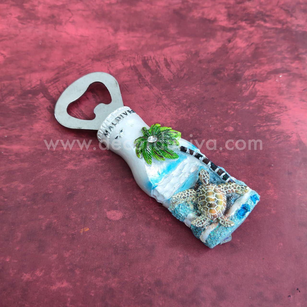 Fridge Magnet - Miami theme bottle opener - M134-c