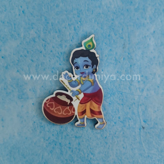 Fridge Magnet - MDF - Krishna - FM123
