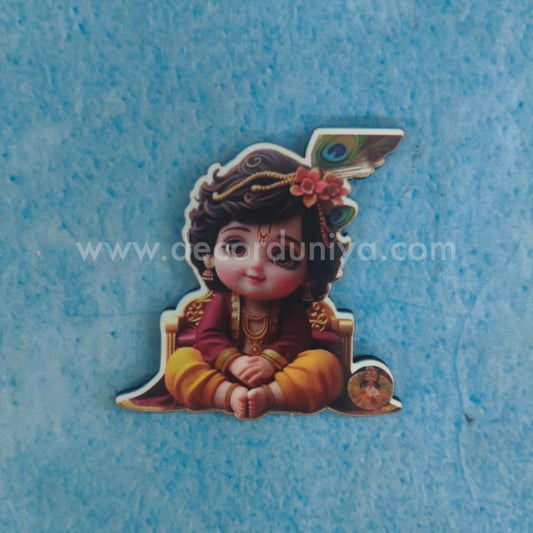 Fridge Magnet - MDF - Krishna - FM125