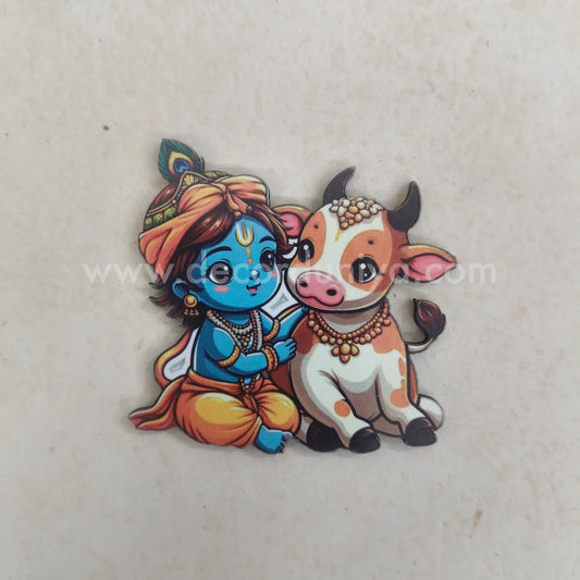 Fridge Magnet - MDF - Krishna - FM014