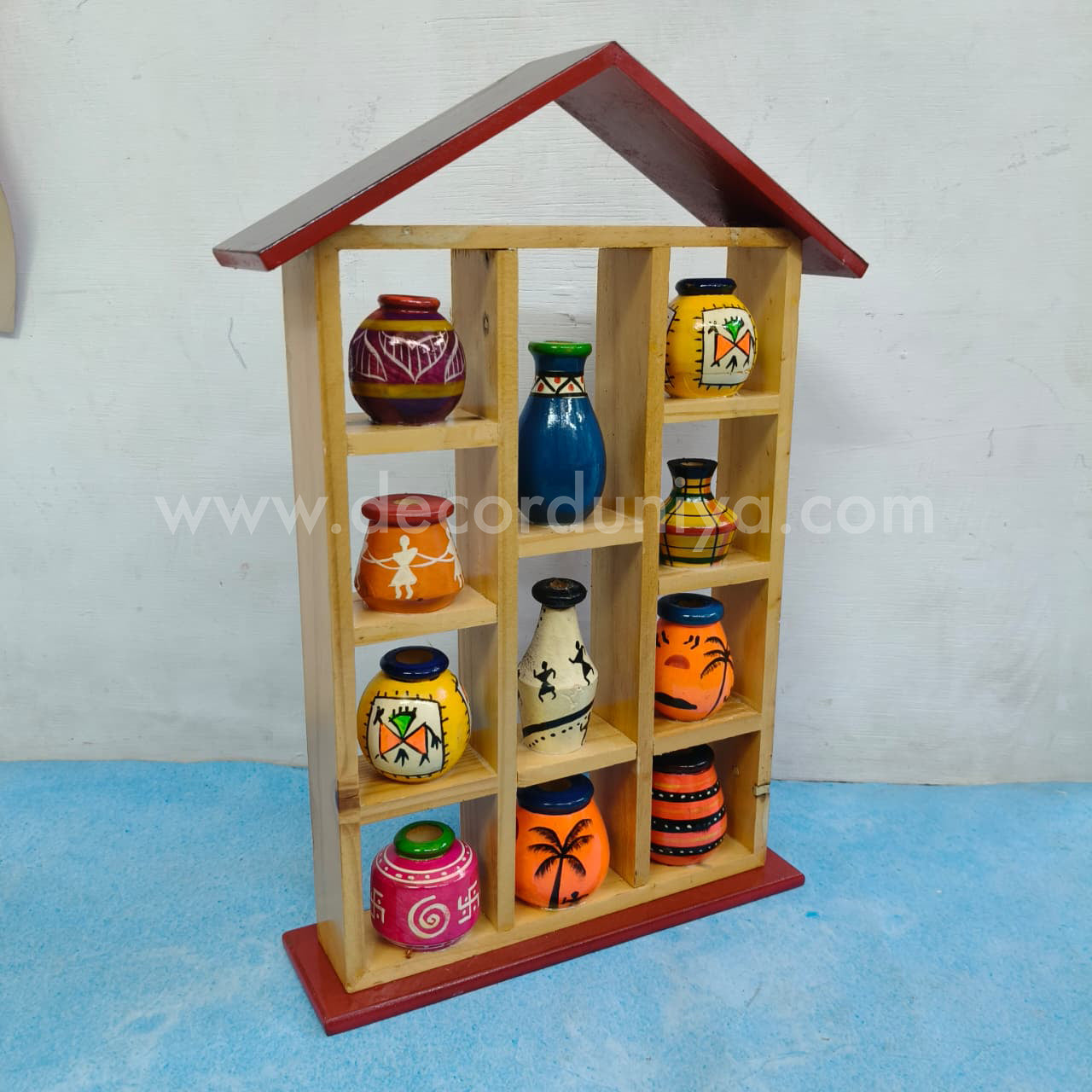 Wooden Pots Set | Kondapalli Dolls - OR123