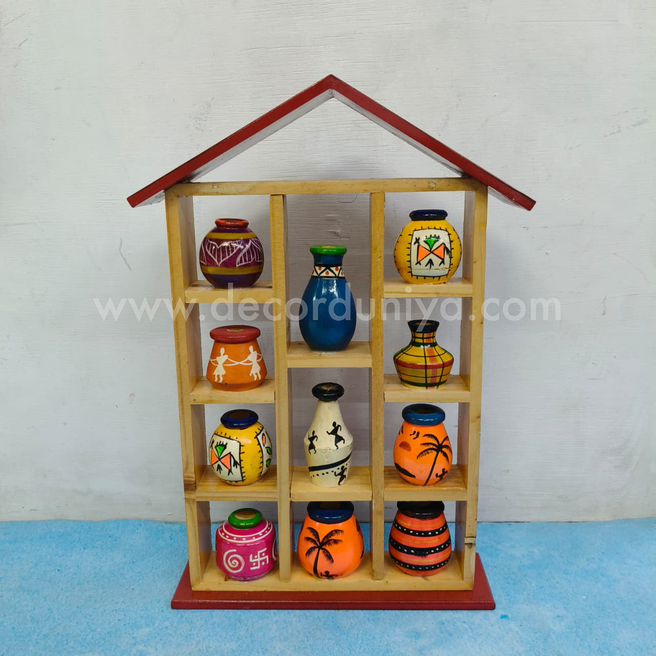 Wooden Pots Set | Kondapalli Dolls - OR123