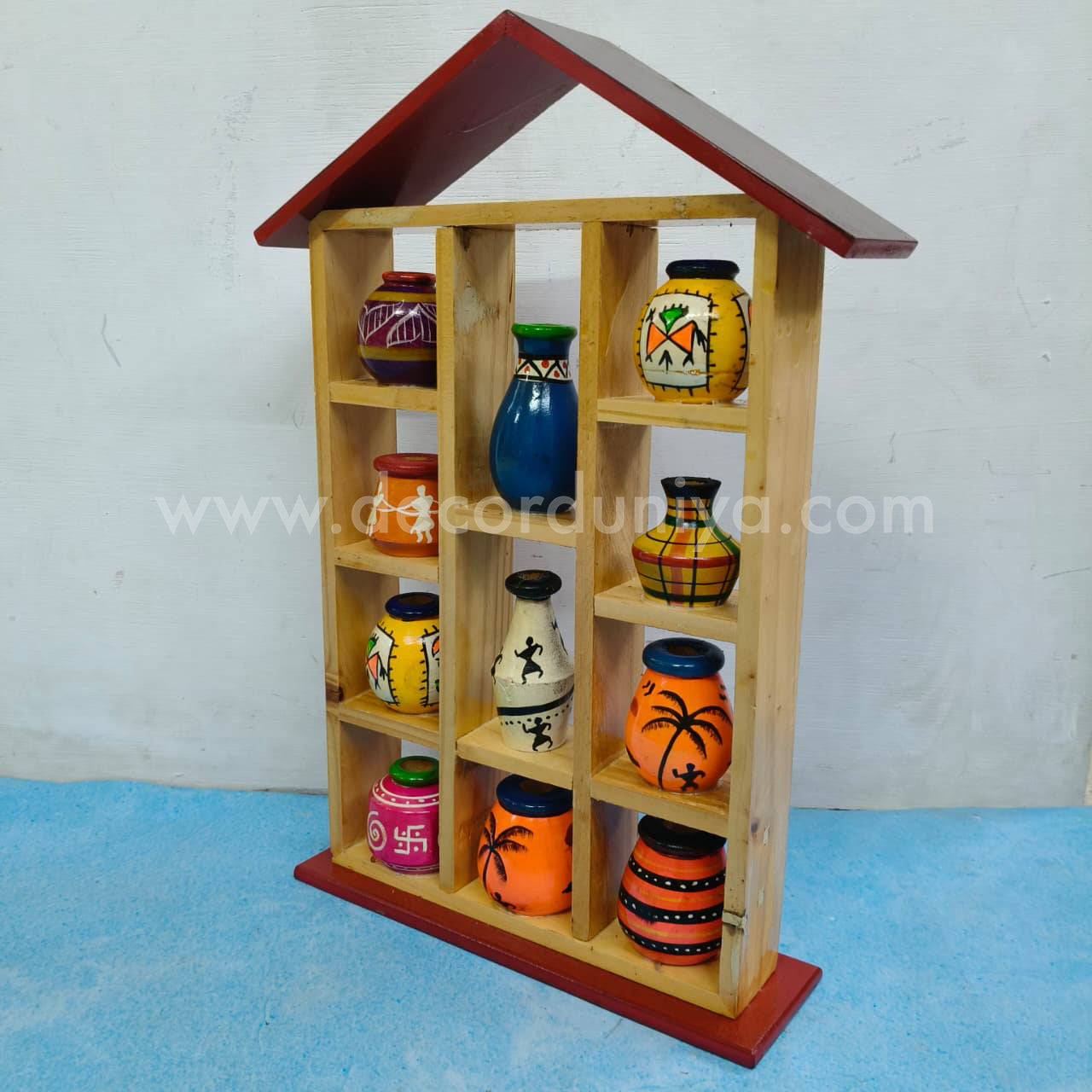 Wooden Pots Set | Kondapalli Dolls - OR123