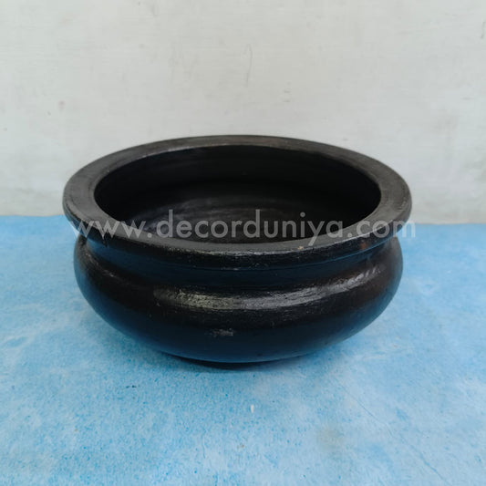 Black S Type Pot - B124