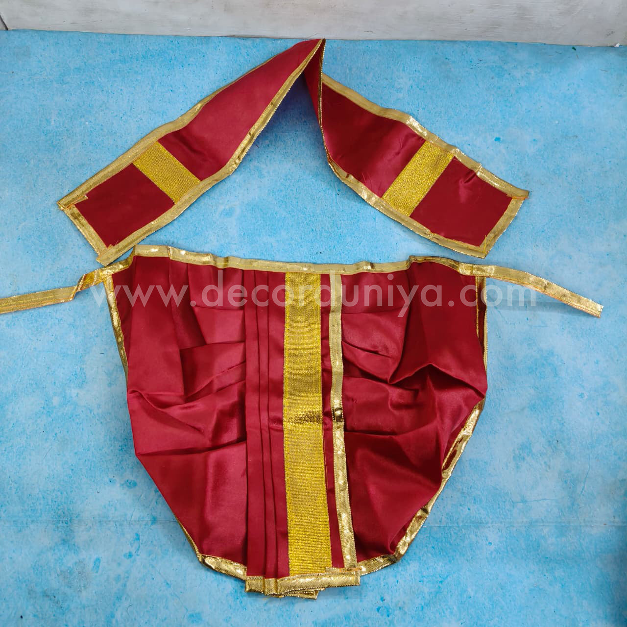 Panchakacham Dhoti for God iDols - MAN224