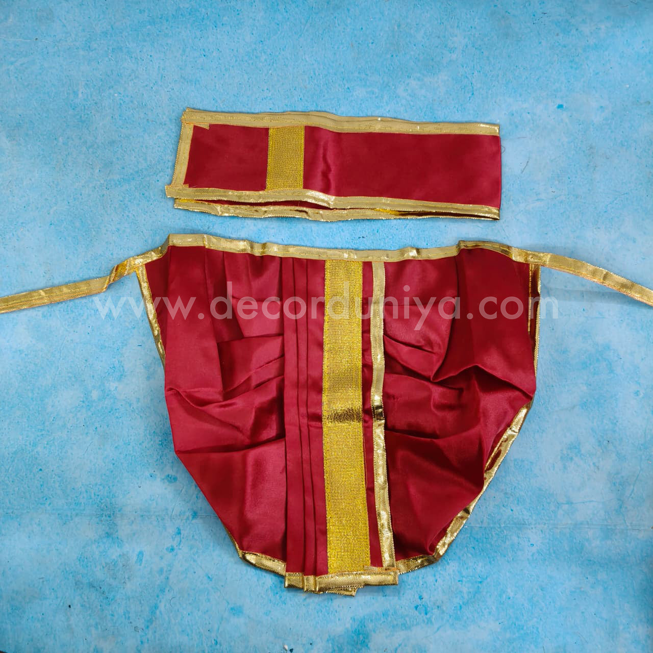 Panchakacham Dhoti for God iDols - MAN224