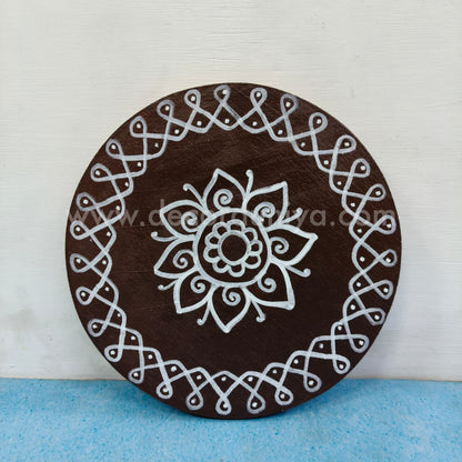 Wooden Round Manai - DD32