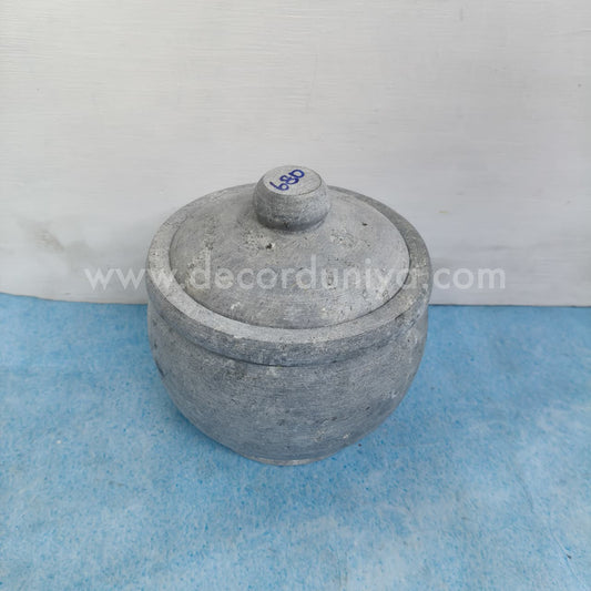 Fine Finish Kalchatti Curd Pot - Storage Pot - VSL4