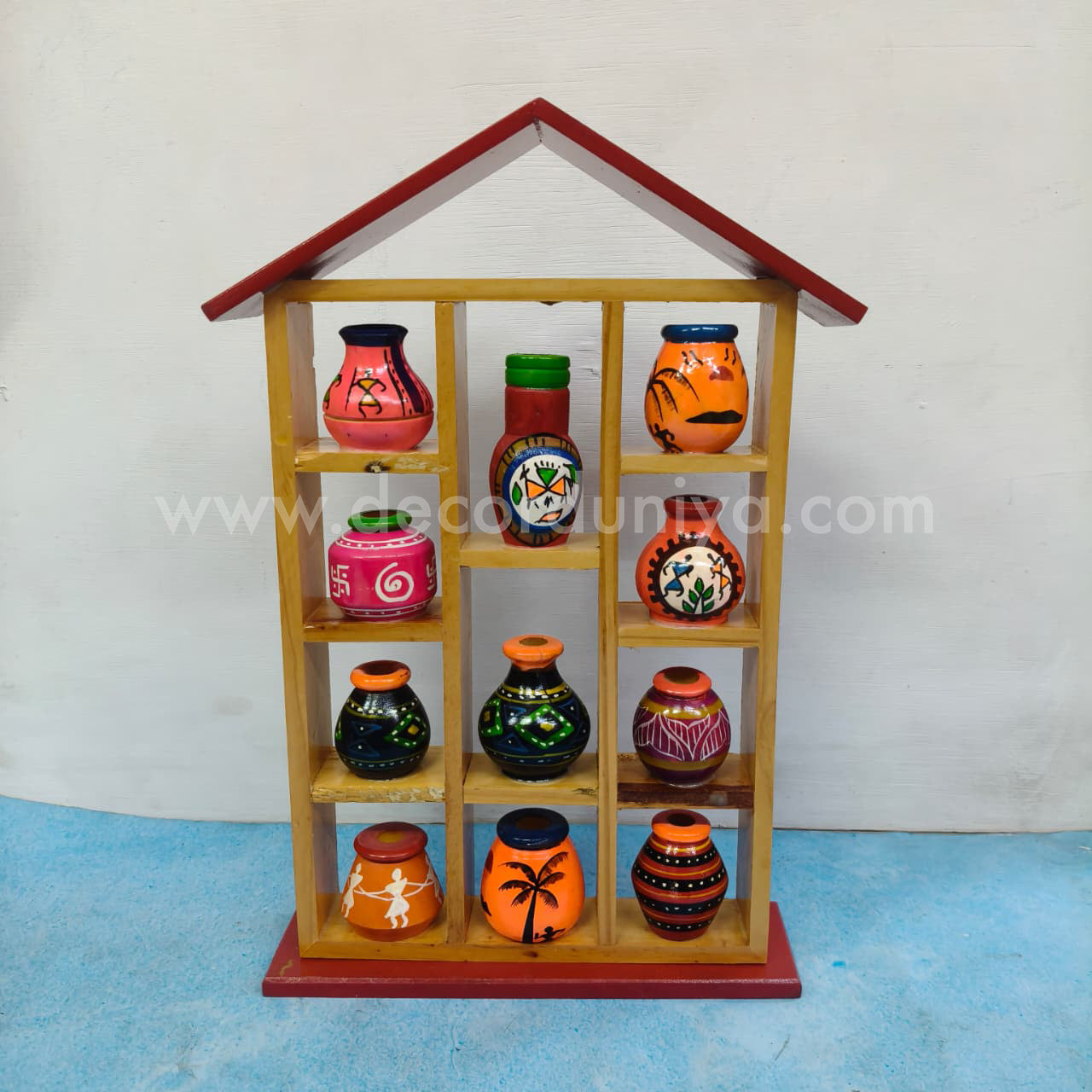 Wooden Pots - Show Piece - OR40