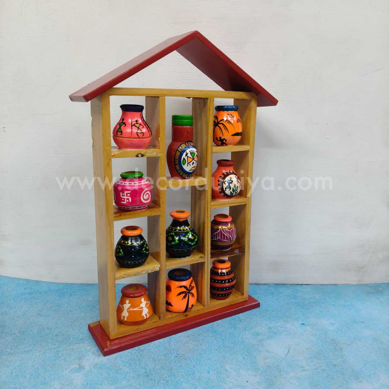 Wooden Pots - Show Piece - OR40