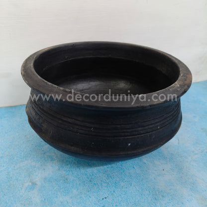 Black Clay Pot - OR33
