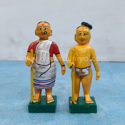 Couple | Kondapalli Dolls - KON6