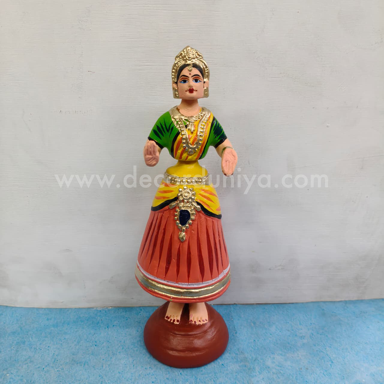 Thanjavur Dancing Doll | Height - 12 inches - TD202