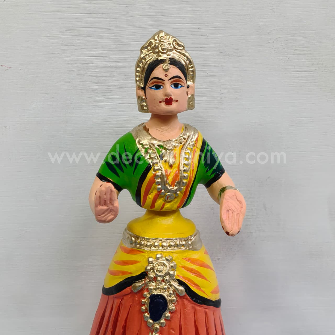 Thanjavur Dancing Doll | Height - 12 inches - TD202