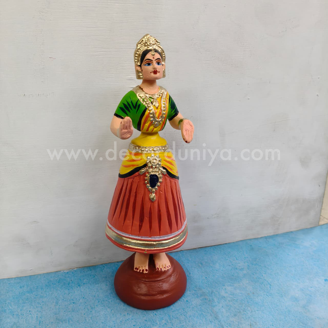 Thanjavur Dancing Doll | Height - 12 inches - TD202