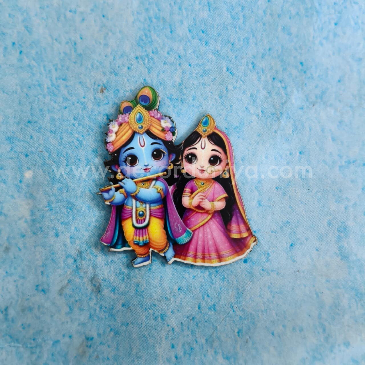 Fridge Magnet - MDF-Radha Krishna - FM61
