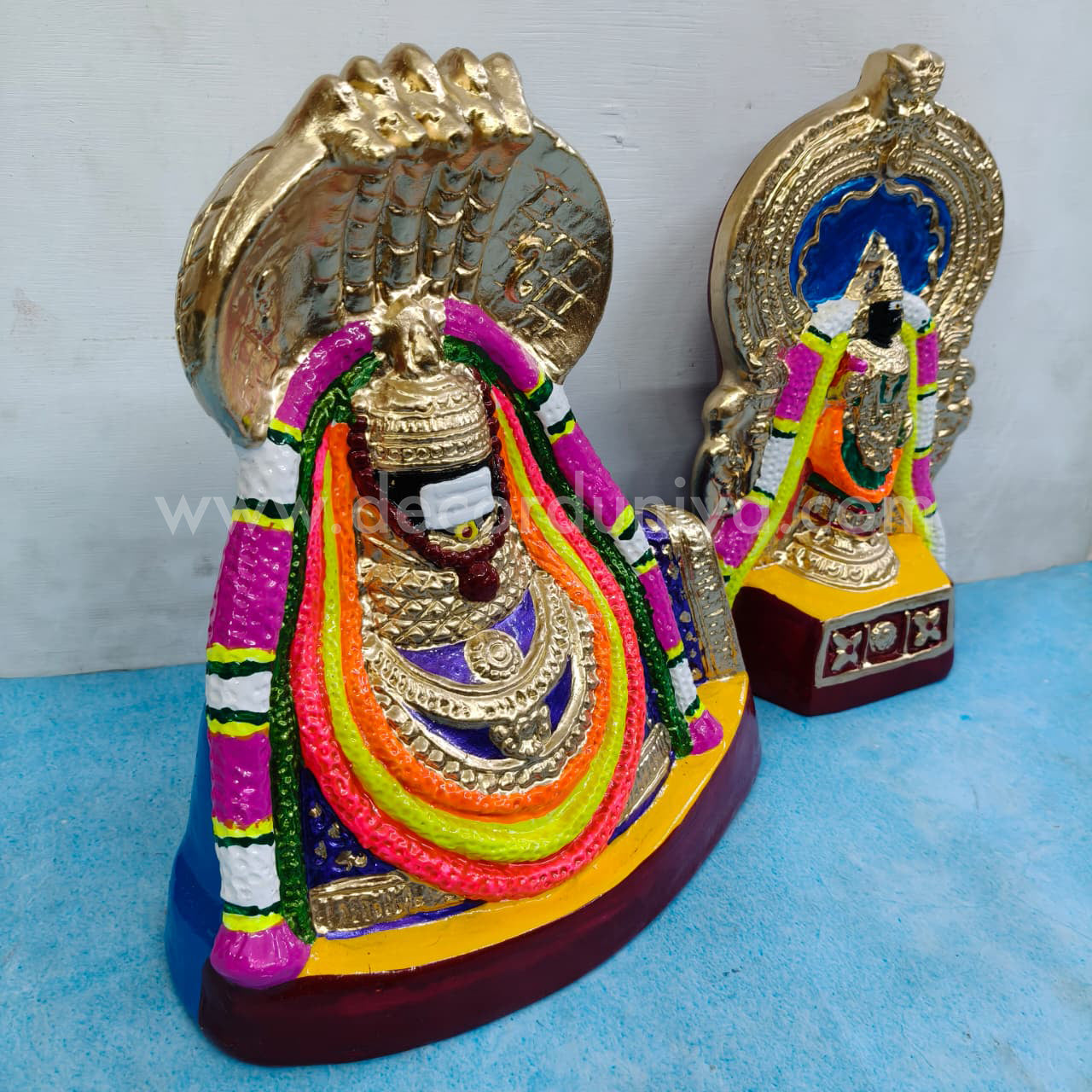 Annamalaiyar and Unnamalai Amman - TK61