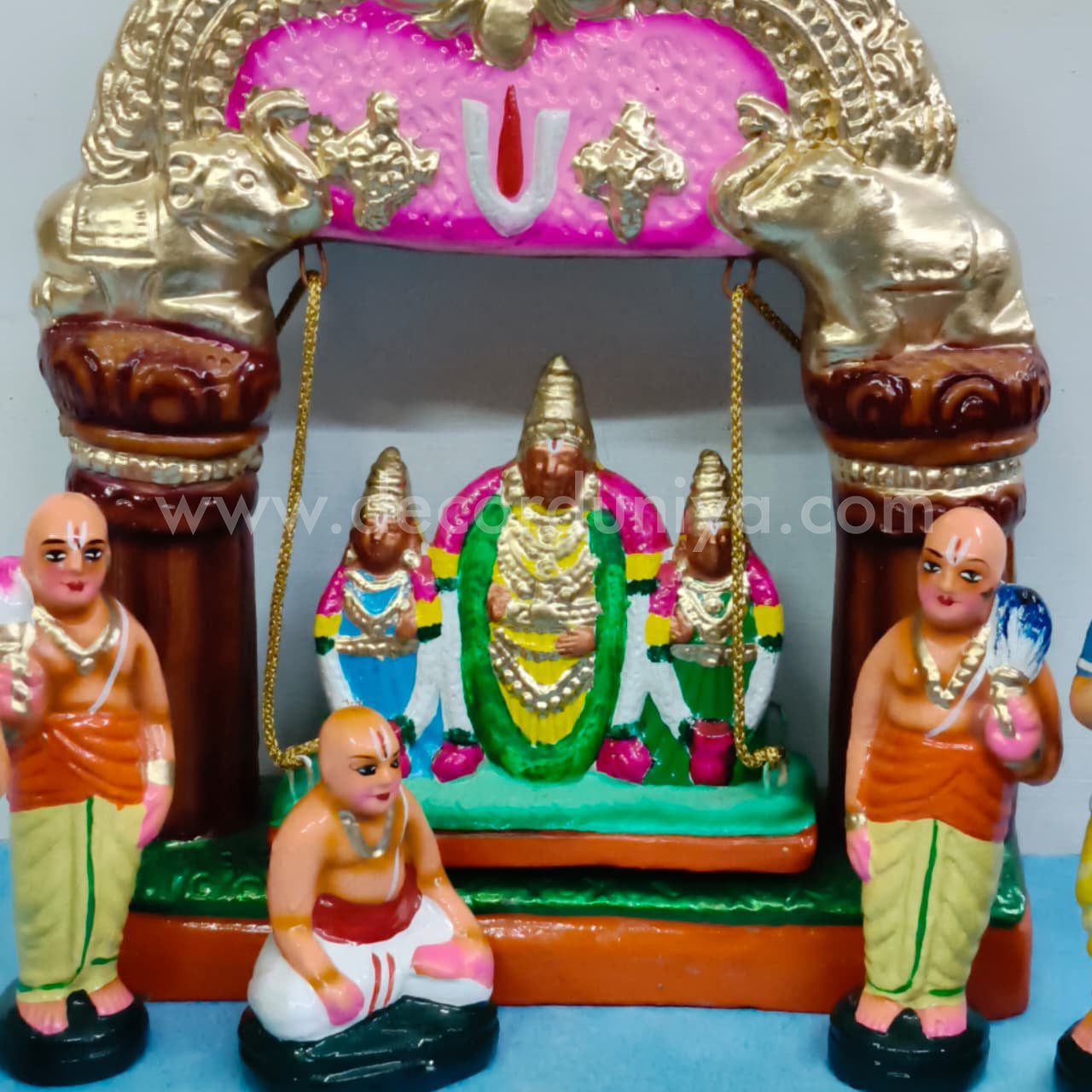 Thirupathi Perumal Unjal Set | Decor Duniya Golu Doll | Navaratri Golu Dolls - TK89