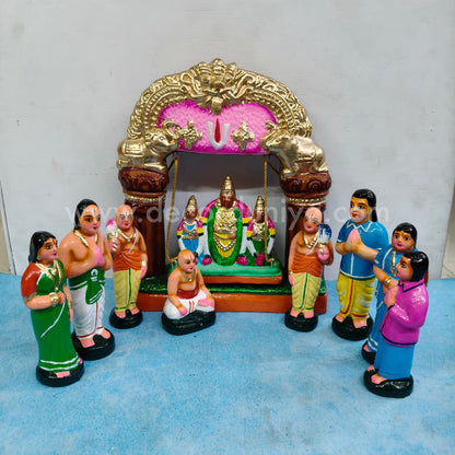Thirupathi Perumal Unjal Set | Decor Duniya Golu Doll | Navaratri Golu Dolls - TK89
