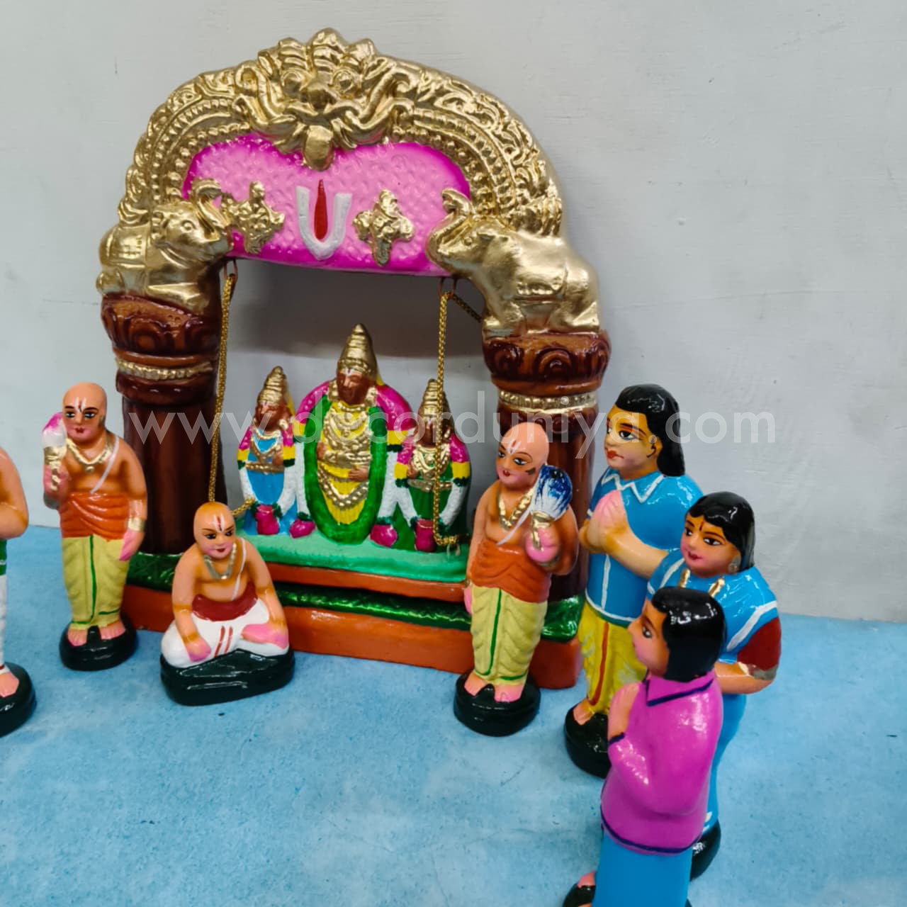 Thirupathi Perumal Unjal Set | Decor Duniya Golu Doll | Navaratri Golu Dolls - TK89