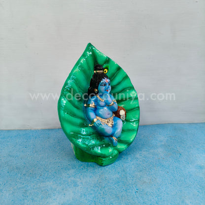 Leaf Krishna | Decor Duniya Golu Doll | Navaratri Golu Dolls - TKC24
