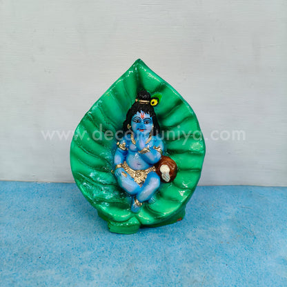 Leaf Krishna | Decor Duniya Golu Doll | Navaratri Golu Dolls - TKC24