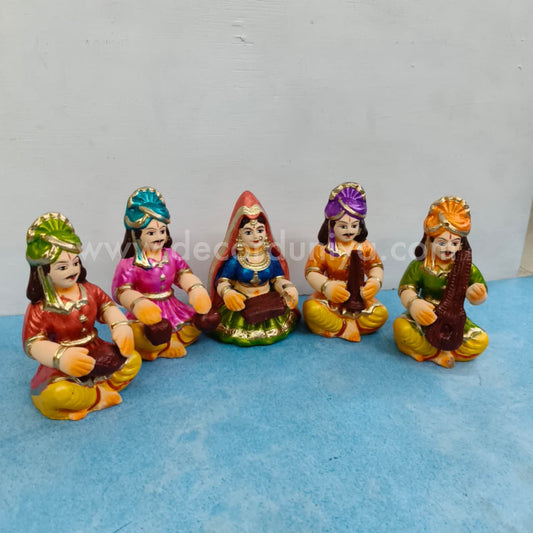 Rajasthani Musical Set | Decor Duniya Golu Doll | Navaratri Golu Dolls - TKC12